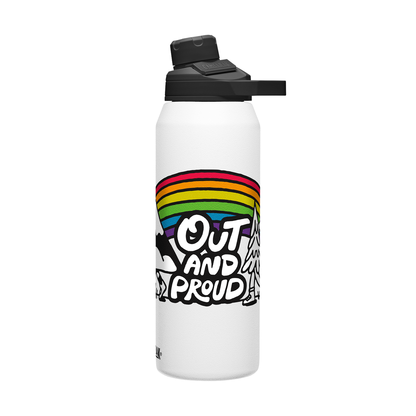 chute-mag-32-oz-water-bottle-insulated-stainless-steel-plus-cleanup-kit-pride-collection-limited-edition-c8 xhvxlhasbo