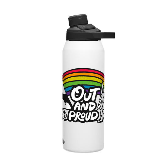 chute-mag-32-oz-water-bottle-insulated-stainless-steel-plus-cleanup-kit-pride-collection-limited-edition-c8 xhvxlhasbo